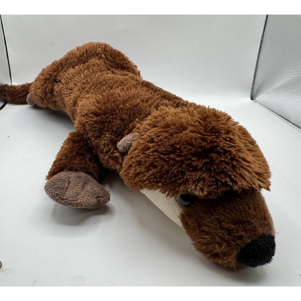 Wildlife Artists River Otter Plush Kids Medium Brown Floppy Realistic Toy